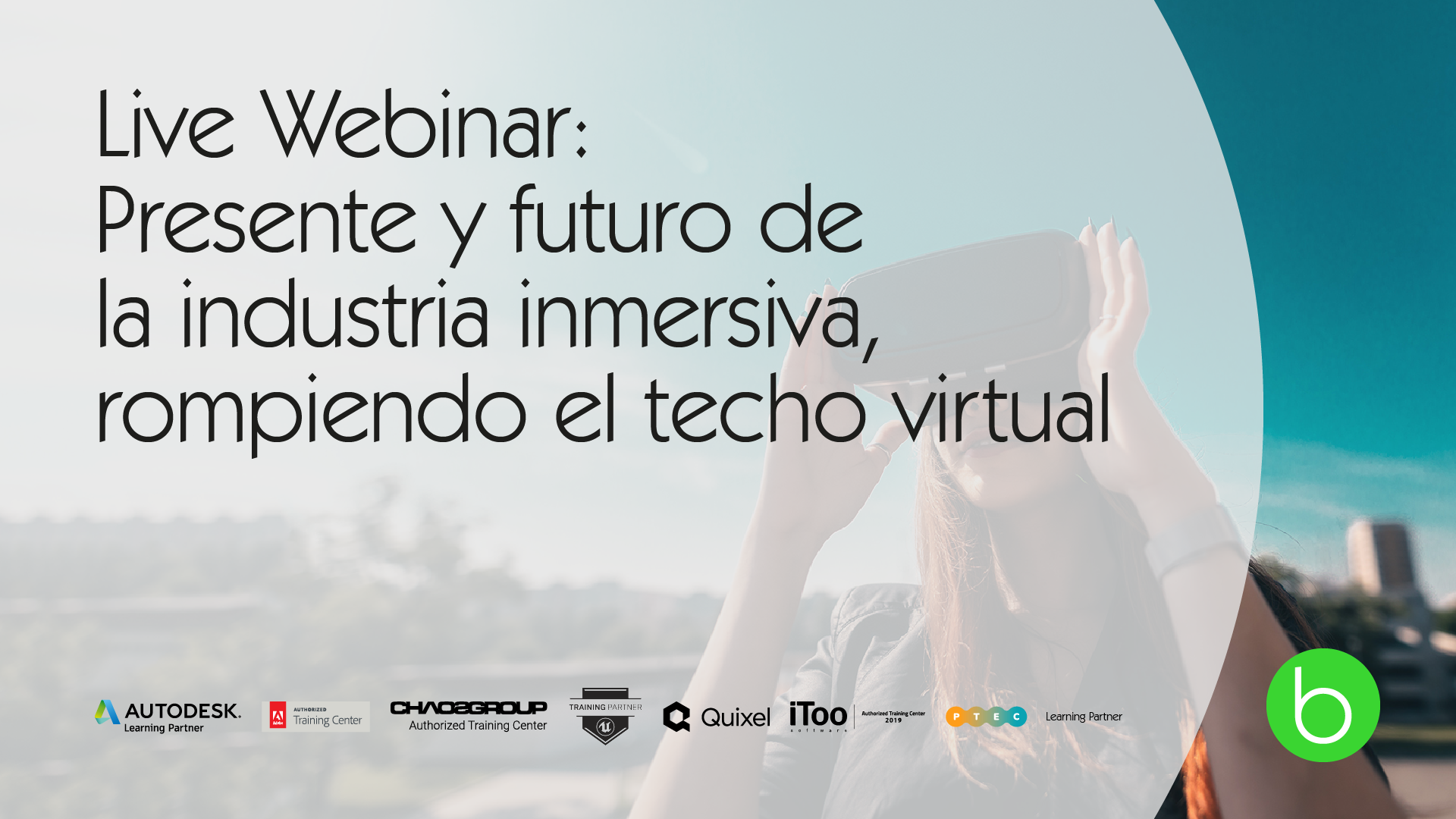 Live Webinar: Presente y futuro de la industria inmersiva, rompiendo el techo virtual butic The New School
